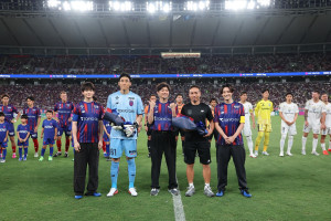 「2026／27明治安田J1リーグ 開幕戦 FC東京 vs FC町田ゼルビア」キックインセレモニーより