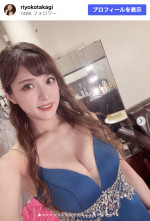 高木里代子、オフショットで抜群プロポーション披露　※「高木里代子」Instagram