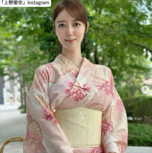 上野愛奈、ソロショット　※「上野愛奈」Instagram