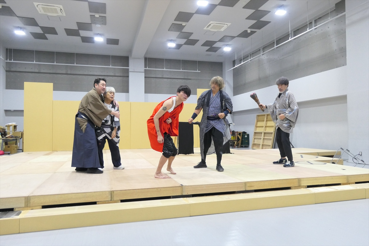 中村芝翫、和装で届ける誰も観たことのない『リア王』に意気込み！／舞台『リア王』稽古場レポート