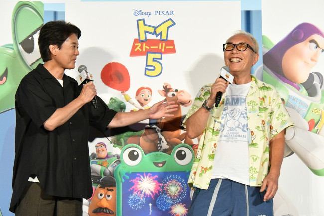 アニメ映画『トイ・ストーリー５』大ヒット御礼舞台挨拶より