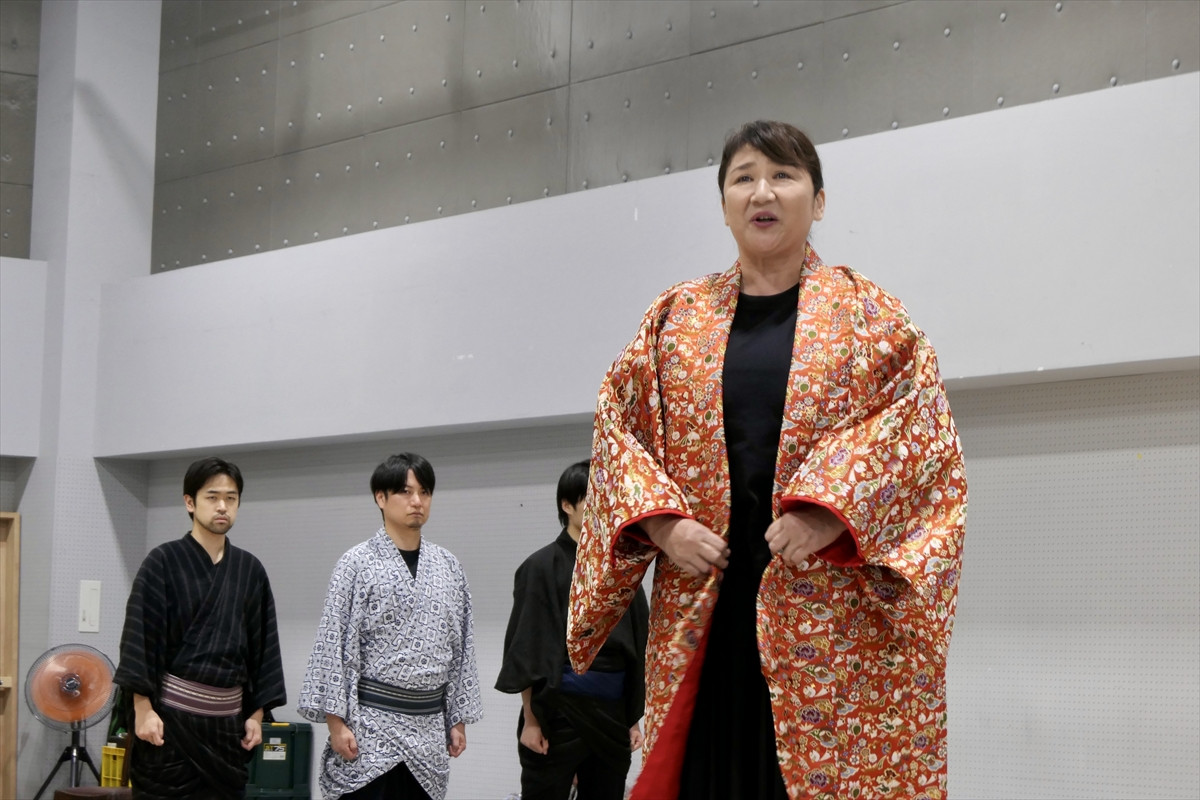 中村芝翫、和装で届ける誰も観たことのない『リア王』に意気込み！／舞台『リア王』稽古場レポート