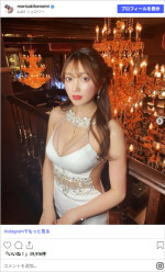 『愛のハイエナ season6』#6で話題になった森咲智美のキャバ嬢姿　※「森咲智美」Instagram