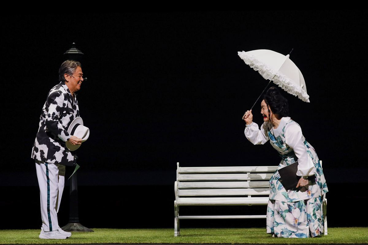 朗読劇『古事記』開幕！　白石加代子＆風間杜夫からコメント到着「ワクワクしながら、演じております」