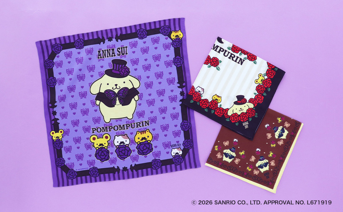 20260909 ポムポムプリン×「ANNA SUI」