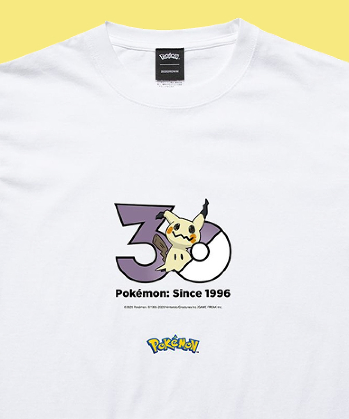 260916_Pokémon 30th Anniversary 1025 T-shirt Collection presented by ZOZOTOWN