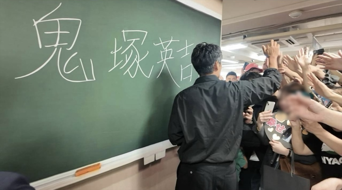 反町隆史が「GTO POPUP STORE」in 仙台に緊急来店！　東北各地から大勢のファンが来場