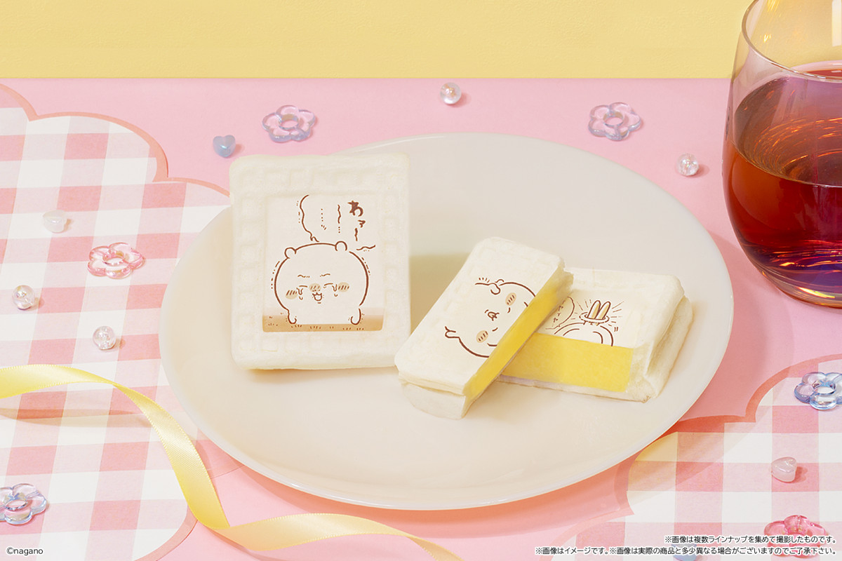 『ちいかわ』ワッフル第3弾、9.15から「ファミマ」に登場! ランダムでシールが付いてくる