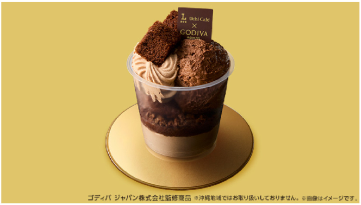 ローソン×「ゴディバ」コラボ新作が10.20発売! ボリューム満点「ショコラパフェ」など6品登場