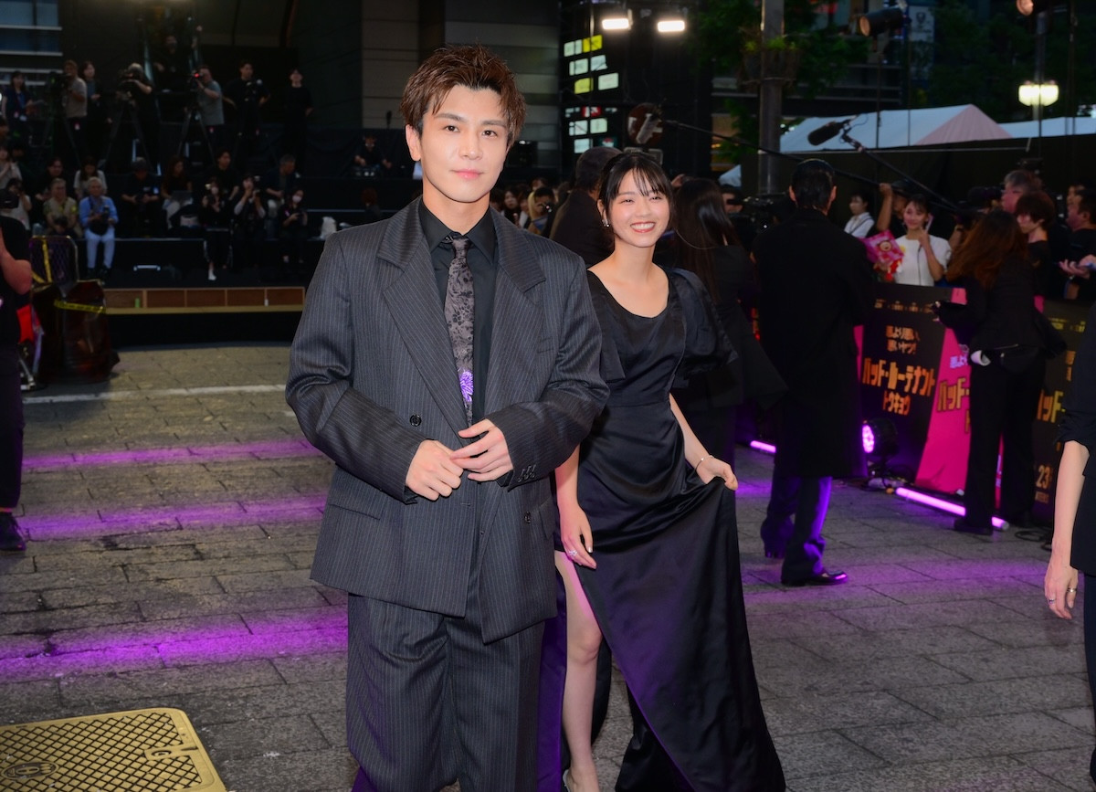 小栗旬＆間宮祥太朗＆野村周平＆西野七瀬らがゴジラロードをかっ歩！ 『バッド・ルーテナント：トウキョウ』日本初披露