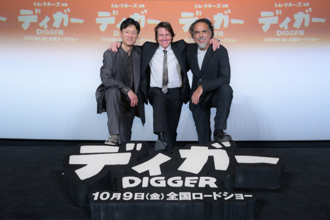 映画『DIGGER／ディガー』舞台挨拶の様子