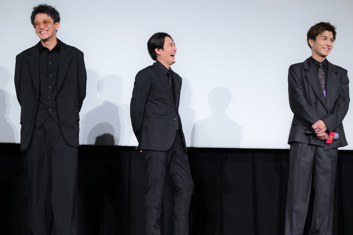 小栗旬＆間宮祥太朗＆野村周平＆西野七瀬らがゴジラロードをかっ歩！ 『バッド・ルーテナント：トウキョウ』日本初披露