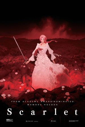 映画『果てしなきスカーレット』海外版ポスター