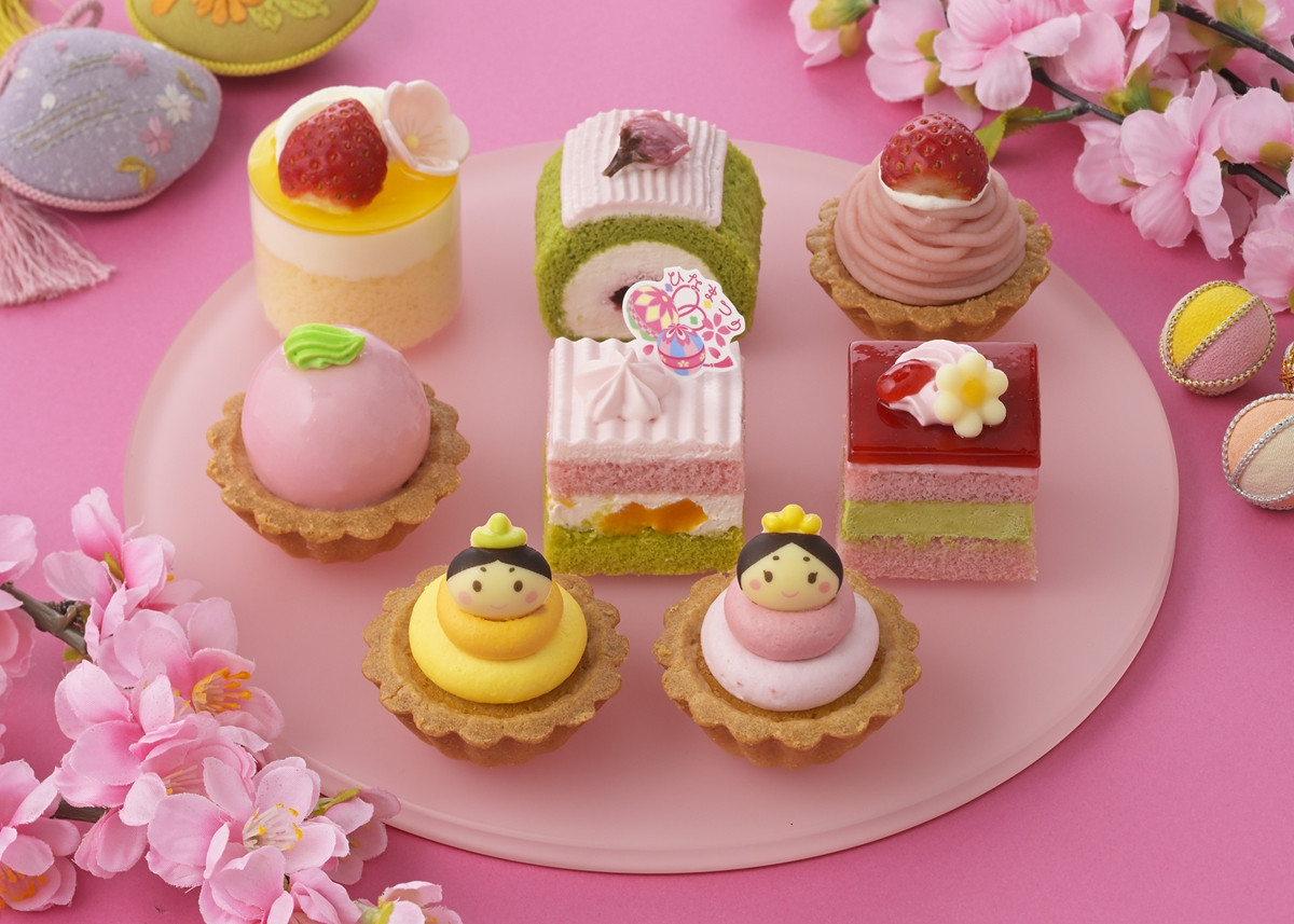 銀座コージーコーナー”ひなまつり限定ケーキ”が登場! 華やかなプチケーキアソートなど全7種