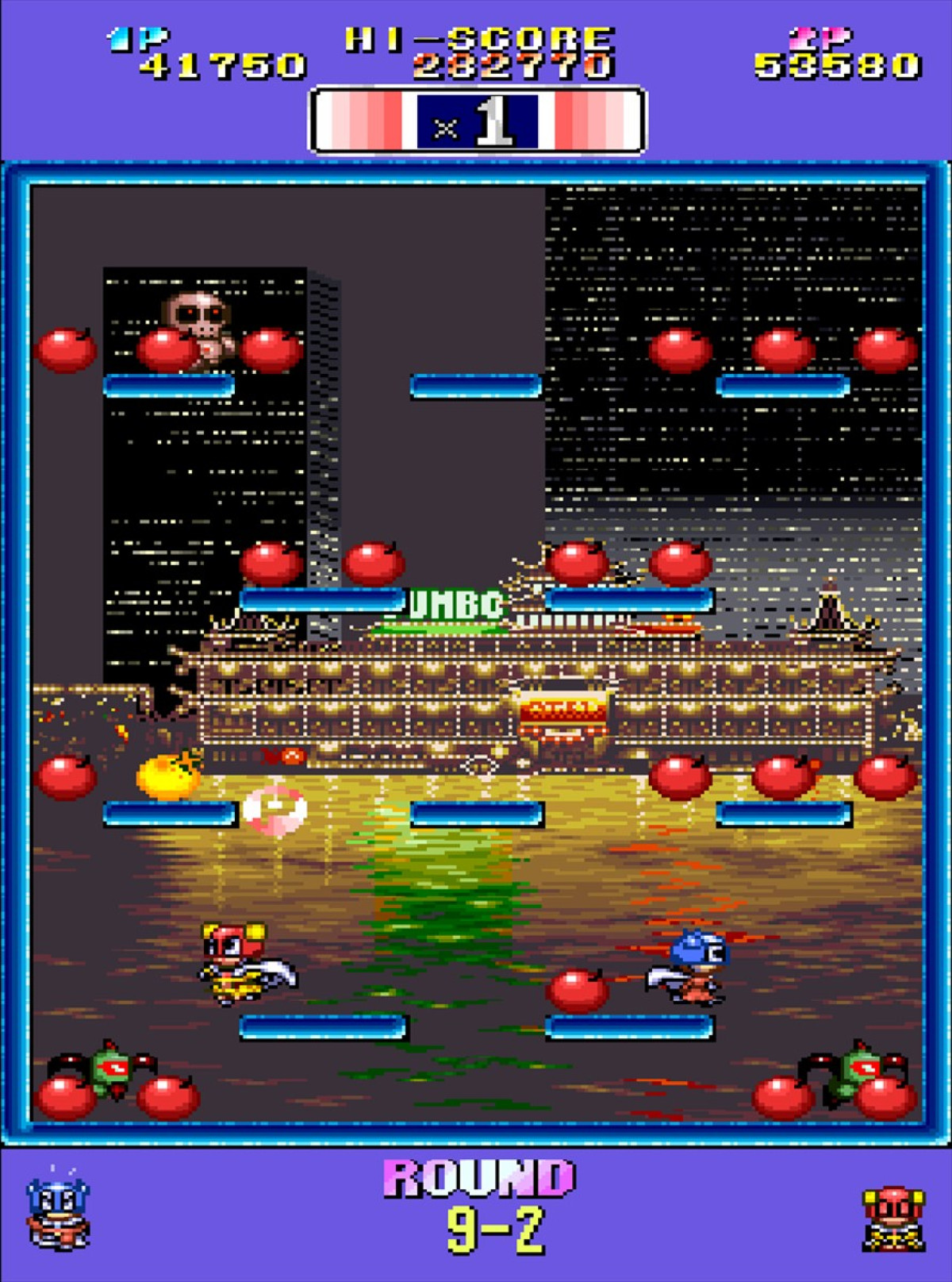 「アーケードアーカイブス」より『ボンジャックツイン』が1月15日配信決定　2人同時プレイも可能な爆弾回収ジャンプアクションゲーム