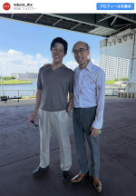 【写真】『リブート』180cm超　“高身長コンビ”に反響「スタイルいい〜！」