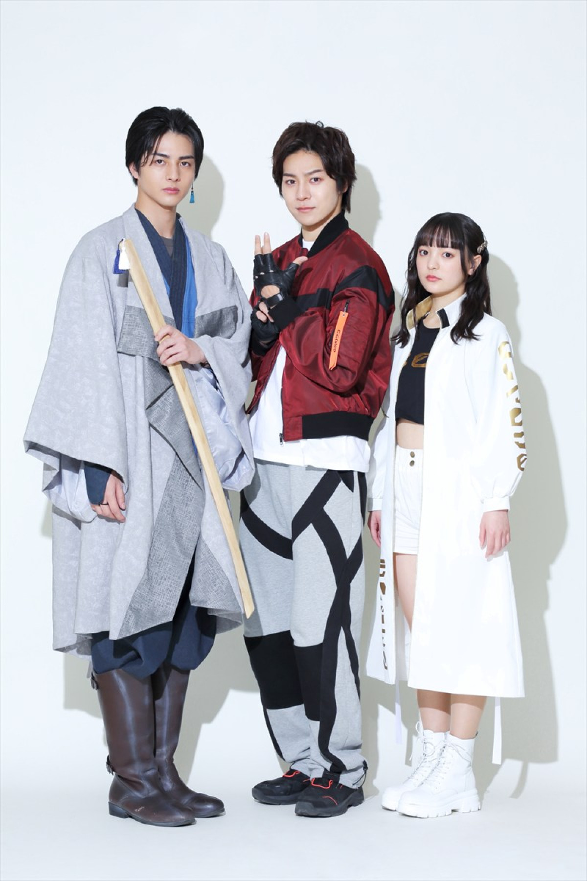 長田光平＆赤羽流河＆角心菜、『超宇宙刑事ギャバン インフィニティ』のテーマ“超える”を語る「見ていただけたらきっとわかると思います」