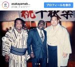 元大関・魁皇こと浅香山親方が亡くなった弟弟子・戦闘竜さんを追悼　※「浅香山部屋」公式インスタグラム