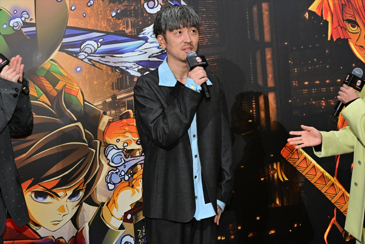 花江夏樹、下野紘らが重要シーンのアフレコを振り返る！　『劇場版「鬼滅の刃」無限城編』ロングラン御礼舞台あいさつ