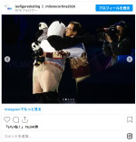 ジャッキー・チェン、男子フィギュア金メダリストのミハイル・シャイドロフ選手と共演　※「国際スケート連盟」インスタグラム