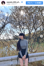 Cocomi、春先取りコーデを投稿　※「Cocomi」インスタグラム