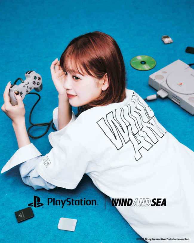 写真）元ME:I 石井蘭をモデルに起用 「プレイステーション」×「WIND