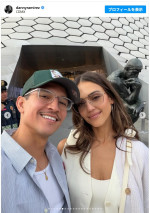 交際中のジェシカ・アルバとのラブラブショットを投稿　※「ダニー・ラミレス」Instagram