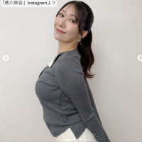 穂川果音、ソロショット　※「穂川果音」Instagram