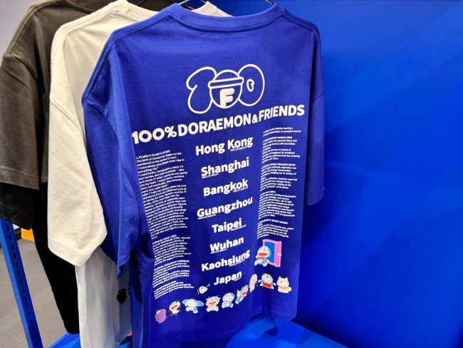 100%ドラえもん＆フレンズ展　MANGA Tシャツ　限定 フォト特集】「100％ドラえもん＆フレンズ in 東京」会場限定グッズ