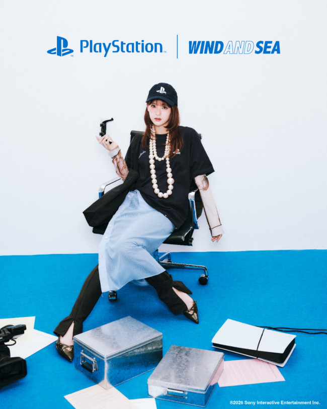 写真）元ME:I 石井蘭をモデルに起用 「プレイステーション」×「WIND