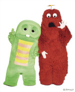 「お台場ファンライジング～楽しくアガる︕真夏のエンタメ最前線～」に登場するガチャピン・ムック