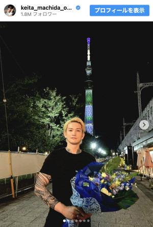 町田啓太、ごりごりタトゥー姿のオフショット公開　※「町田啓太」Instagram