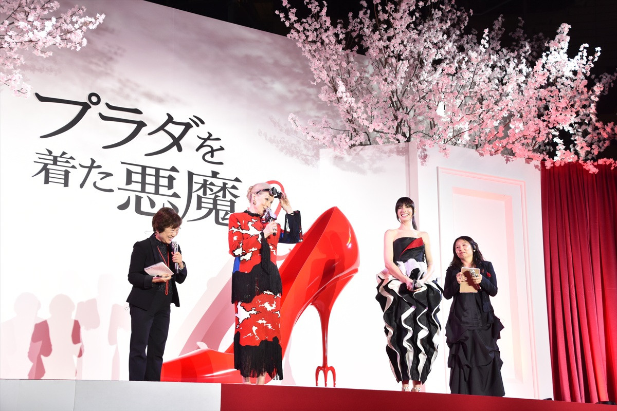 アン・ハサウェイ＆メリル・ストリープ、美スタイル＆神対応で魅了　奇跡の2ショット来日を振り返り