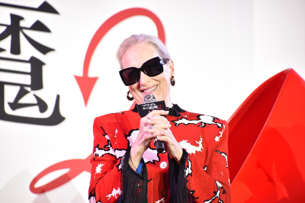 アン・ハサウェイ＆メリル・ストリープ、美スタイル＆神対応で魅了　奇跡の2ショット来日を振り返り