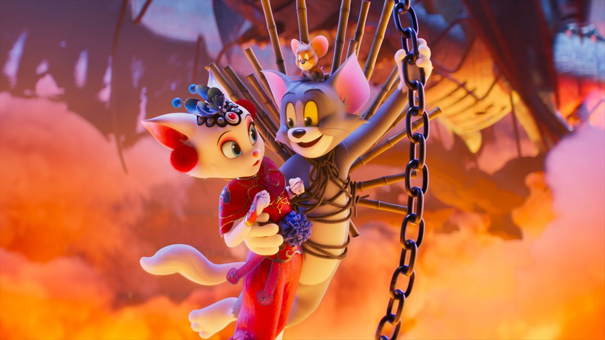 映画『トムとジェリー』最強コンビが3DCGでスクリーン駆け回る！　予告＆場面カット公開