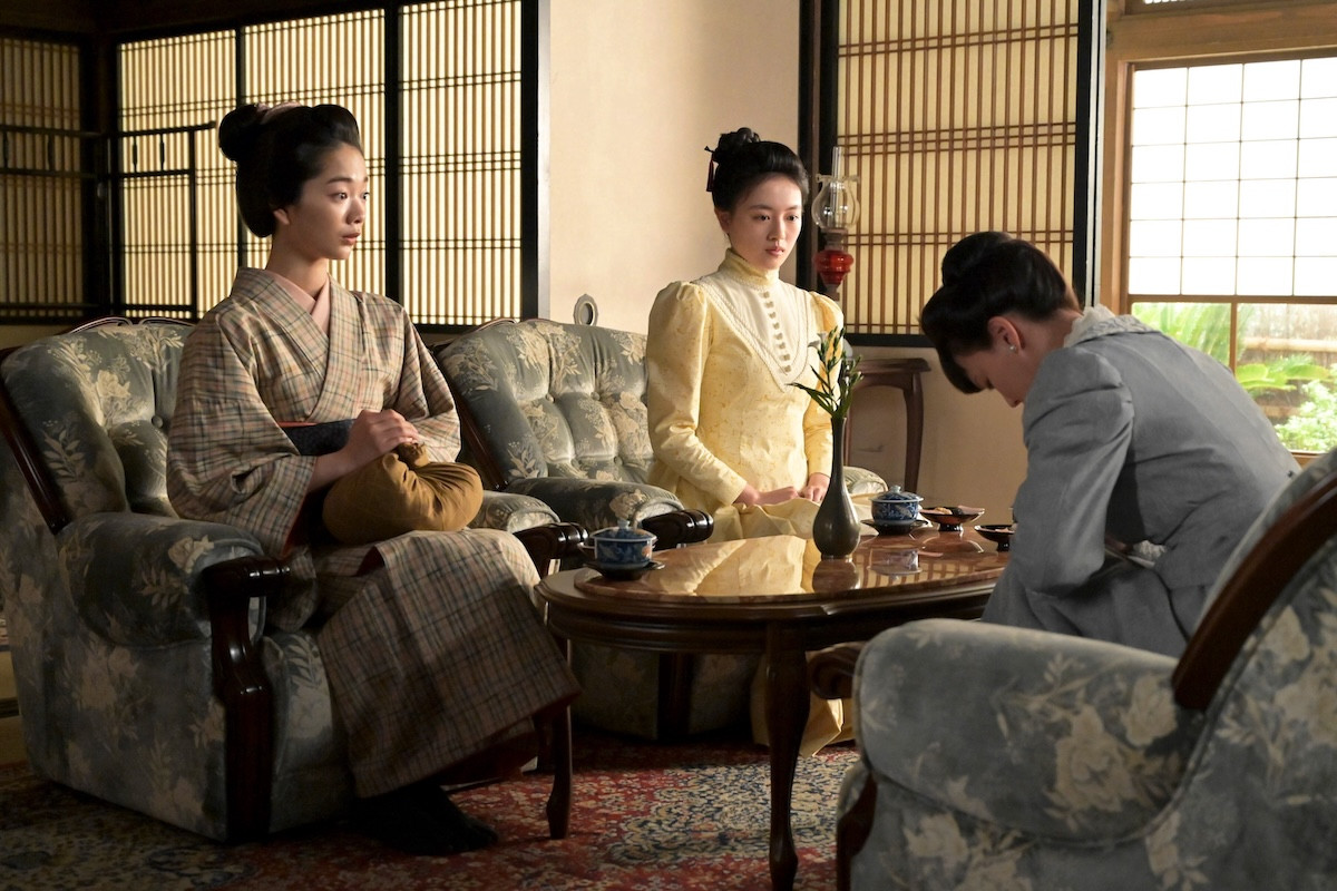 来週の『風、薫る』“りん”見上愛＆“直美”上坂樹里、“捨松”多部未華子から自宅に招かれる