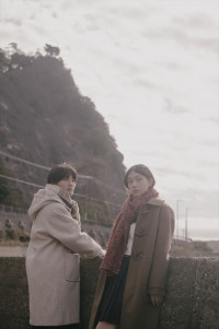 映画『17歳のプルーフ』より（左から）港（B＆ZAI稲葉通陽）、璃呼（美絽）
