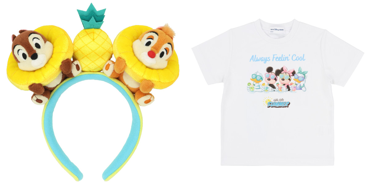 TDR、ミッキーマウスたちと夏を楽しむ新グッズが登場へ! 大容量トートバッグや接触冷感Tシャツなど発売