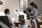 映画『月がみている』メイキング写真
