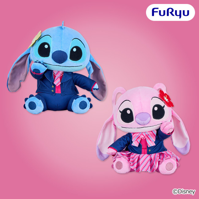 “スティッチ＆エンジェル”がギャル姿に!?　フリュー限定オリジナルアート使用のプライズ登場