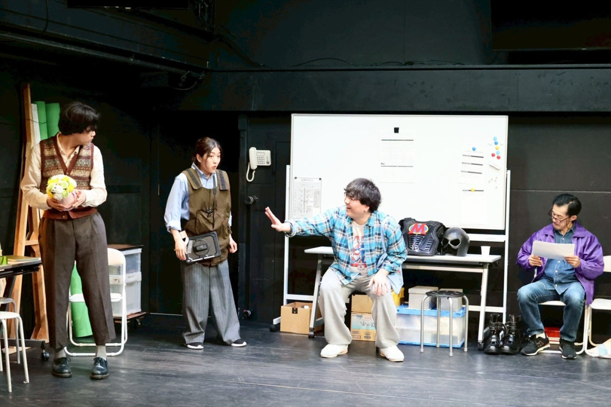 ザ・ギース尾関高文主演、爍綽とvol.3『裏緑特技悲喜話』開幕！　舞台写真＆コメント到着