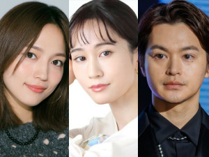 （左から）川口春奈、前田敦子、瀬戸康史