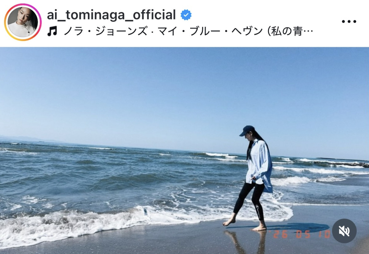 43歳で出産の冨永愛、ベビーとの様子に反響「産後太りとは無縁ですね」「しかし若いママさん」