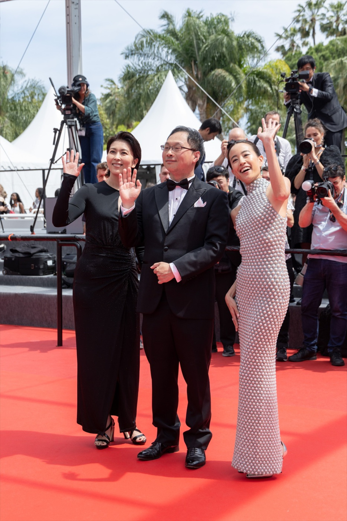 松たか子＆石橋静河、初参加のカンヌで感激！　映画『ナギダイアリー』公式上映で拍手喝采