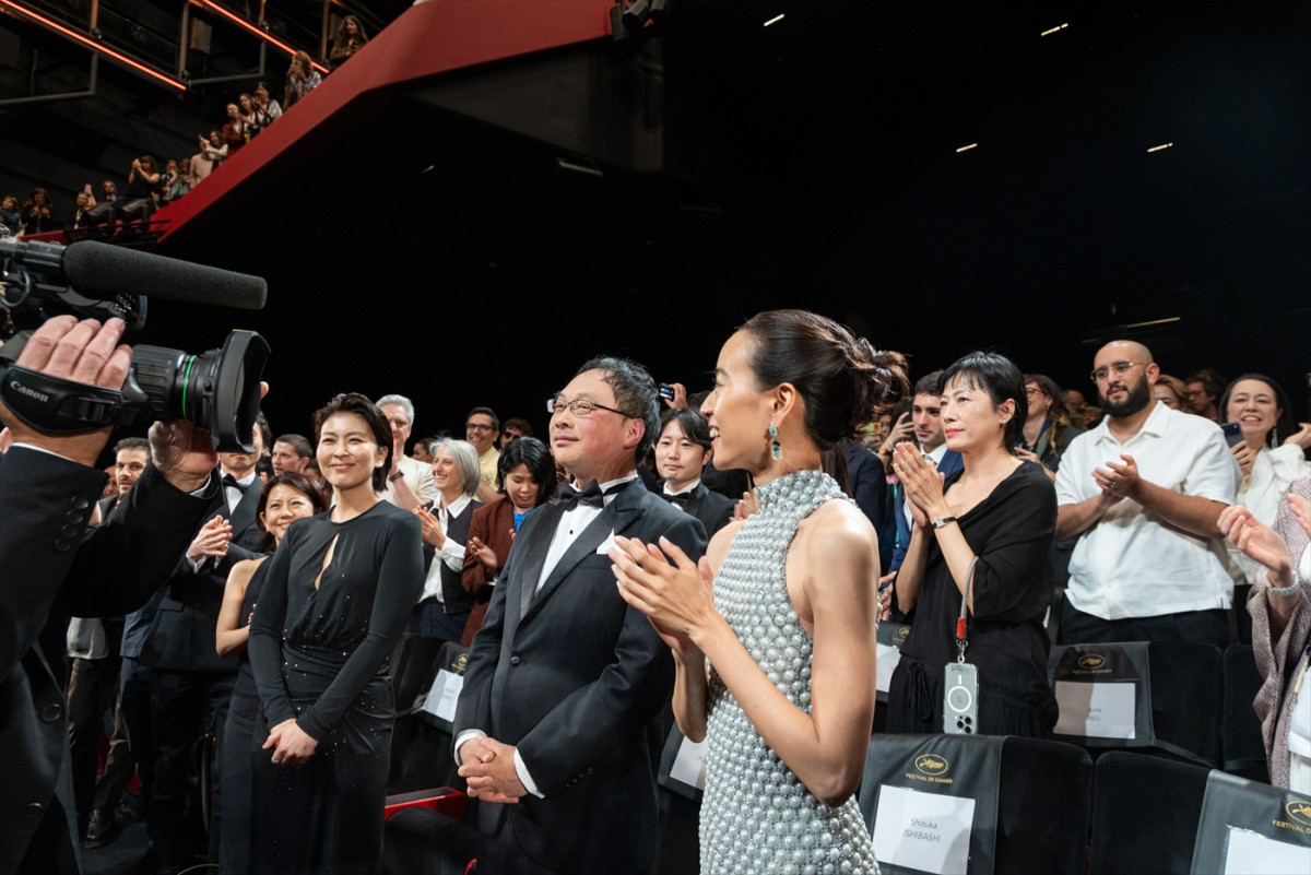 松たか子＆石橋静河、初参加のカンヌで感激！　映画『ナギダイアリー』公式上映で拍手喝采