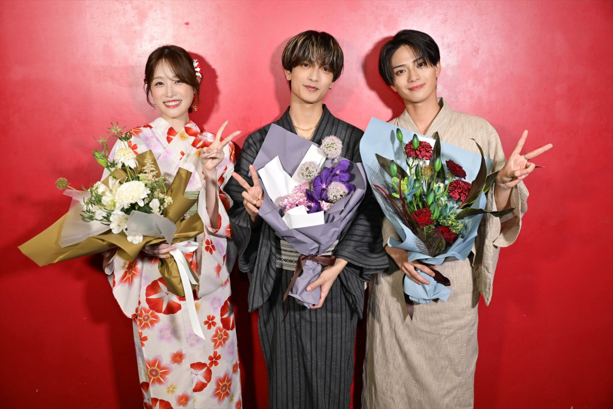 『山口くんはワルくない』高橋恭平・高橋ひかる・岩瀬洋志のクランクアップ映像到着　浴衣姿オフショットも！