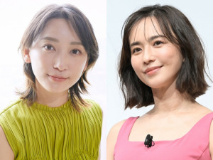 （左から）杏、優木まおみ