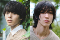 ドラマ『陽キャ集団にいる芹沢は、俺の前だと様子がおかしい』W主演（左から）小泉光咲（原因は自分にある。）、四坂亮翔