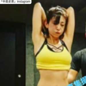 中島史恵、過去ショット　※「中島史恵」Instagram
