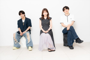 （左から）二宮礼夢、村山彩希、百名ヒロキ